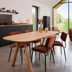 CASA Mesa De Comedor|Acacia Mesa De Comedor Con Patas En V