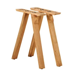 CASA Mesa De Comedor|Acacia Patas De Mesa V Juego De 2 Natural