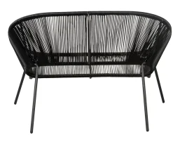 CASA Bancos De Jardín|Acapulco Banco Lounge Negro