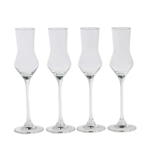 CASA Copas De Cóctel|After Dinner Copas De Grappa Juego De 4 Transparente