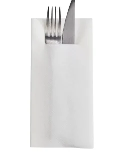 CASA Servilletas|Airlaid Servill./Cubiert. Juego De 12 Blanco