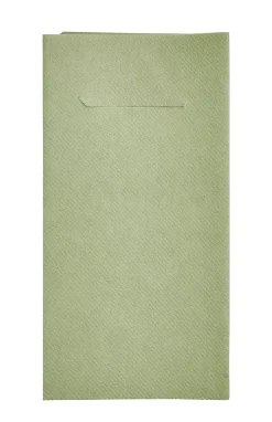 CASA Servilletas|Airlaid Servill./Cubiert. Juego De 12 Verde Oliva