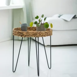 CASA Mesas Auxiliares|Akela Mesa Auxiliar Negro, Natural