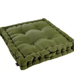 CASA Cojines De Asiento|Alda Cojin Colchon Verde Oscuro