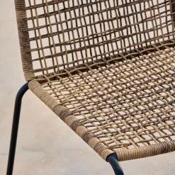 CASA Sillas De Jardín|Aleks Silla Natural