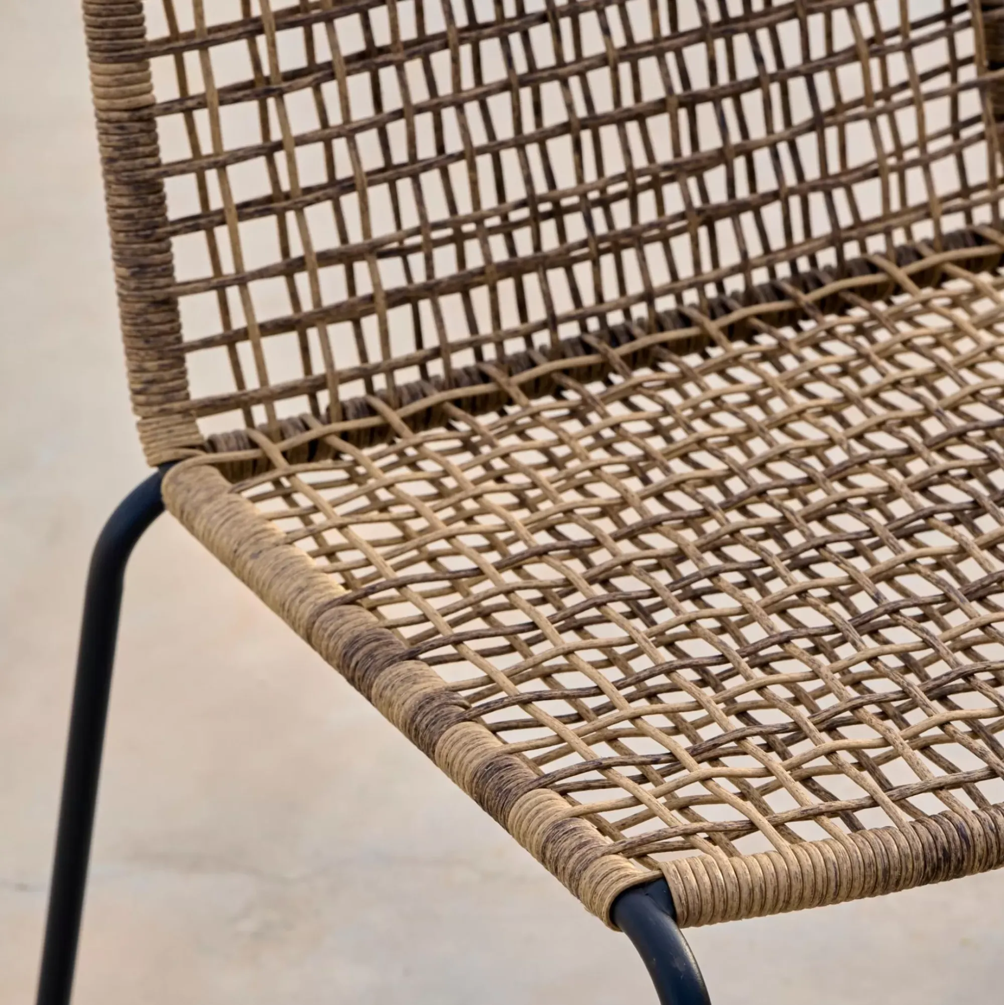 CASA Sillas De Jardín|Aleks Silla Natural