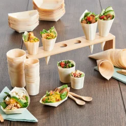 CASA Aperitivo Y Tapas|Apero Eco Cucuruchos Juego De 20 Natural