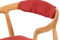 CASA Cojines De Jardín|August Cojin De Espalda Rojo