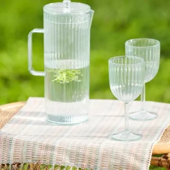 CASA Jarras|Aura Green Jarra Con Tapa Verde