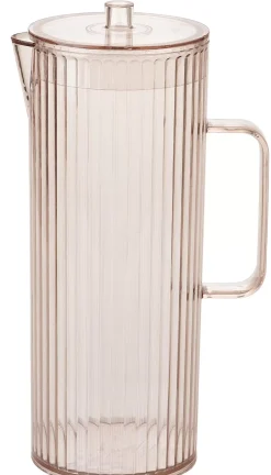 CASA Jarras|Aura Rose Jarra Con Tapa Rosa