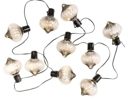 CASA Iluminación Exterior|Azis Guirnalda 10 Leds Exter Forma De Gota