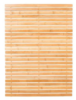 CASA Alfombras De Baño|Bamboo Alfombra De Bano Natural