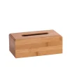 CASA Accesorios De Tocador|Bamboo Caja Para Panuelos Natural