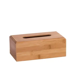 CASA Accesorios De Tocador|Bamboo Caja Para Panuelos Natural