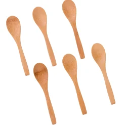 CASA Juegos|Bamboo Cucharillas Juego De 6 Natural