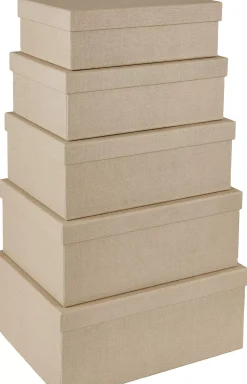 CASA Cajas De Almacenamiento|Bigso Caja De Almacenaje Xl Natural