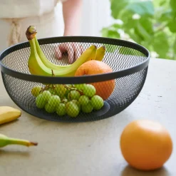 CASA Accesorios De Cocina|Black Lunar Frutero Negro