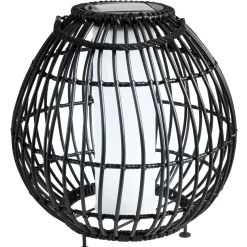 CASA Iluminación Exterior|Bo Lampara Solar Negro