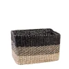 CASA Cestas De Cajonera|Bobo Cesta Negro, Natural