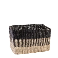 CASA Cestas De Cajonera|Bobo Cesta Negro, Natural