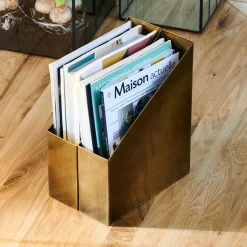 CASA Revisteros|Brass Revistero Bronceado