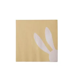 CASA Servilletas|Bunny Paquete De 20 Servilletas Amarillo