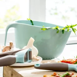 CASA Cuchillos De Carne|Kitchen Cortador De Pizza Gris, Azul