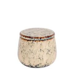 CASA Velas|Ceramic Vela En Maceta Azul