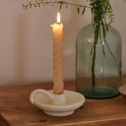 CASA Velas|Curl Velas Juego De 2 Beis