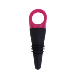 CASA Accesorios Vino|Divino Tapones De Vino Juego De 2 Mezcla De 2 Colores Gris Claro, Burdeos