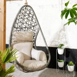 CASA Sillas Colgantes|Drop Silla Colgante Gris