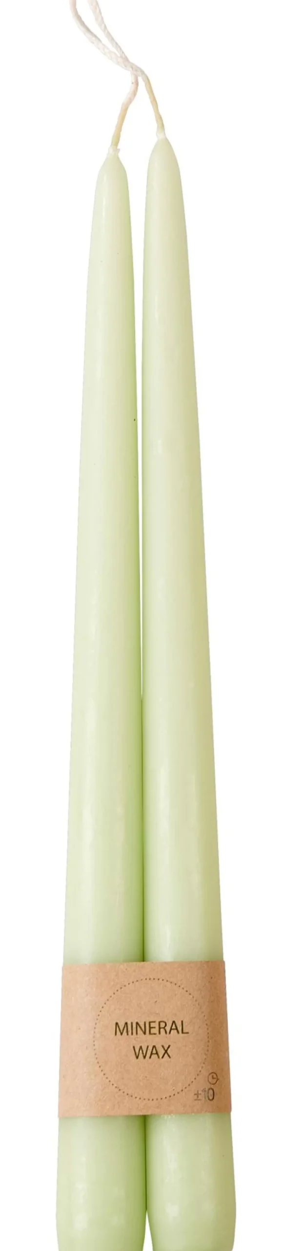 CASA Velas|Duo Velas Largas Juego De 2 Verde