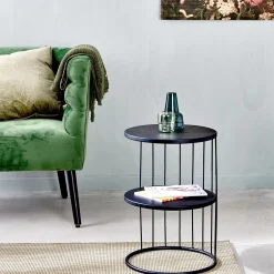 CASA Mesas Auxiliares|Elmer Mesa Auxiliar Negro