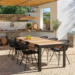 CASA Conjuntos De Jardín|Ethan & Loic Conjunto De Jardín Negro