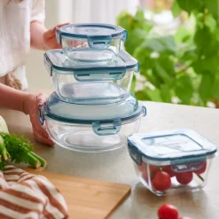 CASA Fuentes De Horno|Evolution Fuente Para Horno Con Tapa Gris, Transparente