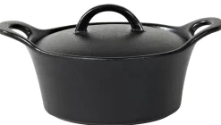 CASA Fuentes De Horno|Fero Cazuela Para Horno Con Tapa Negro