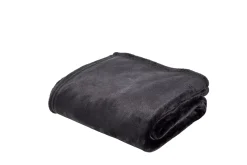 CASA Mantas|Flanella Manta Gris Oscuro