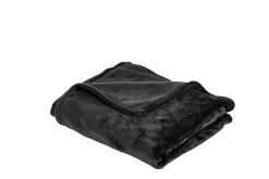 CASA Mantas|Flanella Manta Gris Oscuro