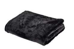 CASA Mantas|Flanella Manta Gris Oscuro