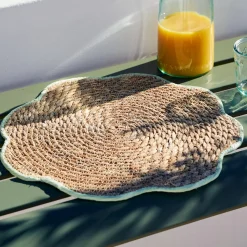 CASA Manteles Individuales|Flower Mantel Individual Amarillo Amarillo