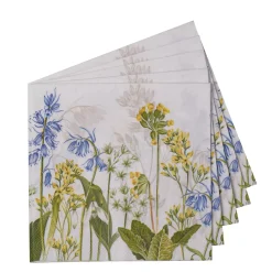 CASA Servilletas|Flowerfield Paquete De 20 Servilletas Multicolor