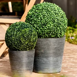 CASA Plantas Artificiales|Green Bola De Boj Artificial Verde