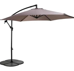 CASA Parasoles|Hawai Parasol Colgante Sin Pie Taupe