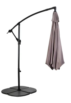 CASA Parasoles|Hawai Parasol Colgante Sin Pie Taupe