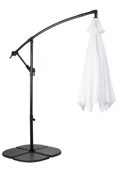 CASA Parasoles|Hawai Parasol Colgante Sin Pie Blanco