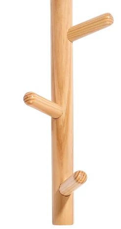 CASA Percheros|Holda Perchero De Pared 3 Ganchos Natural