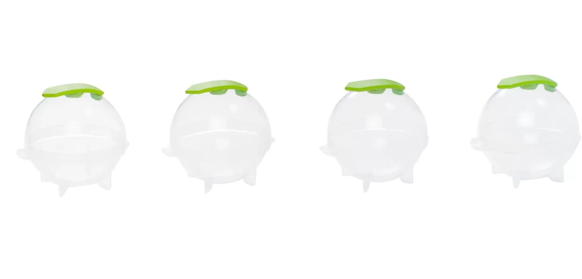 CASA Accesorios Coctéles|Ice Balls Bolas De Hielo Juego De 4 Transparente