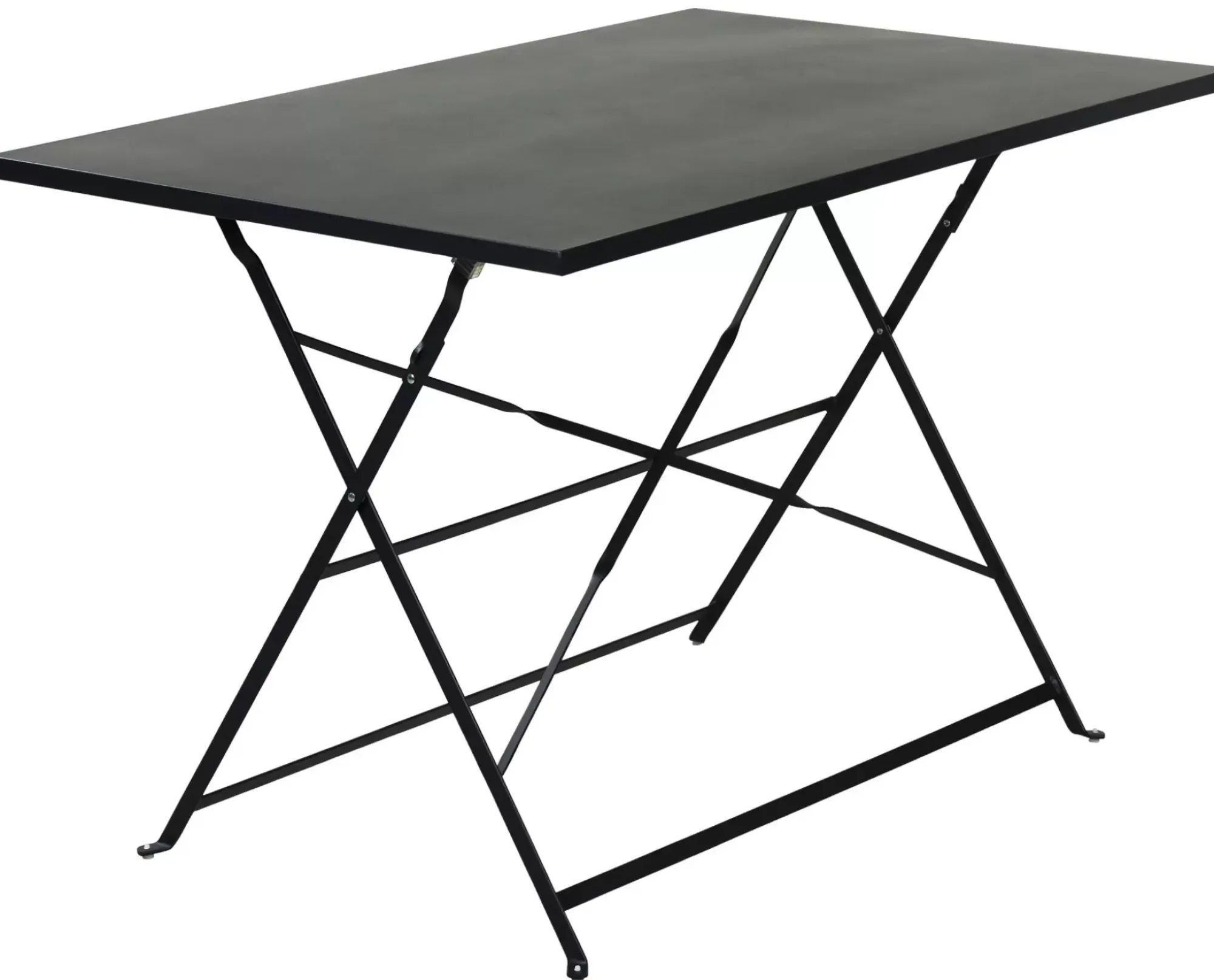 CASA Mesas De Jardín|Imperial Mesa Plegable Rectangular Negro