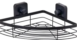 CASA Accesorios De Ducha|Industria Rinconera Para Ducha Con Ventosas Negro