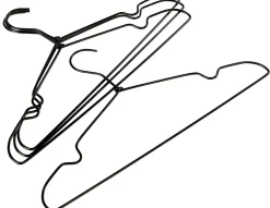 CASA Perchas|Infinity Black Perchas Juego De 4 Negro